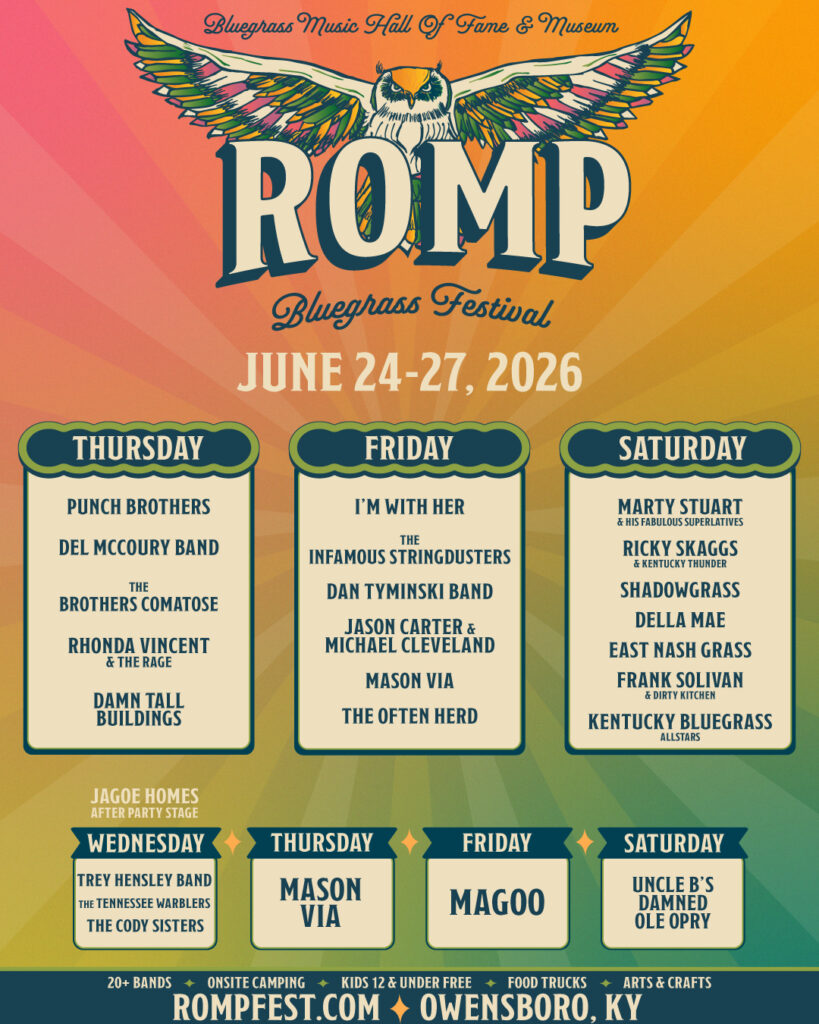2026 ROMP Fest Line-Up